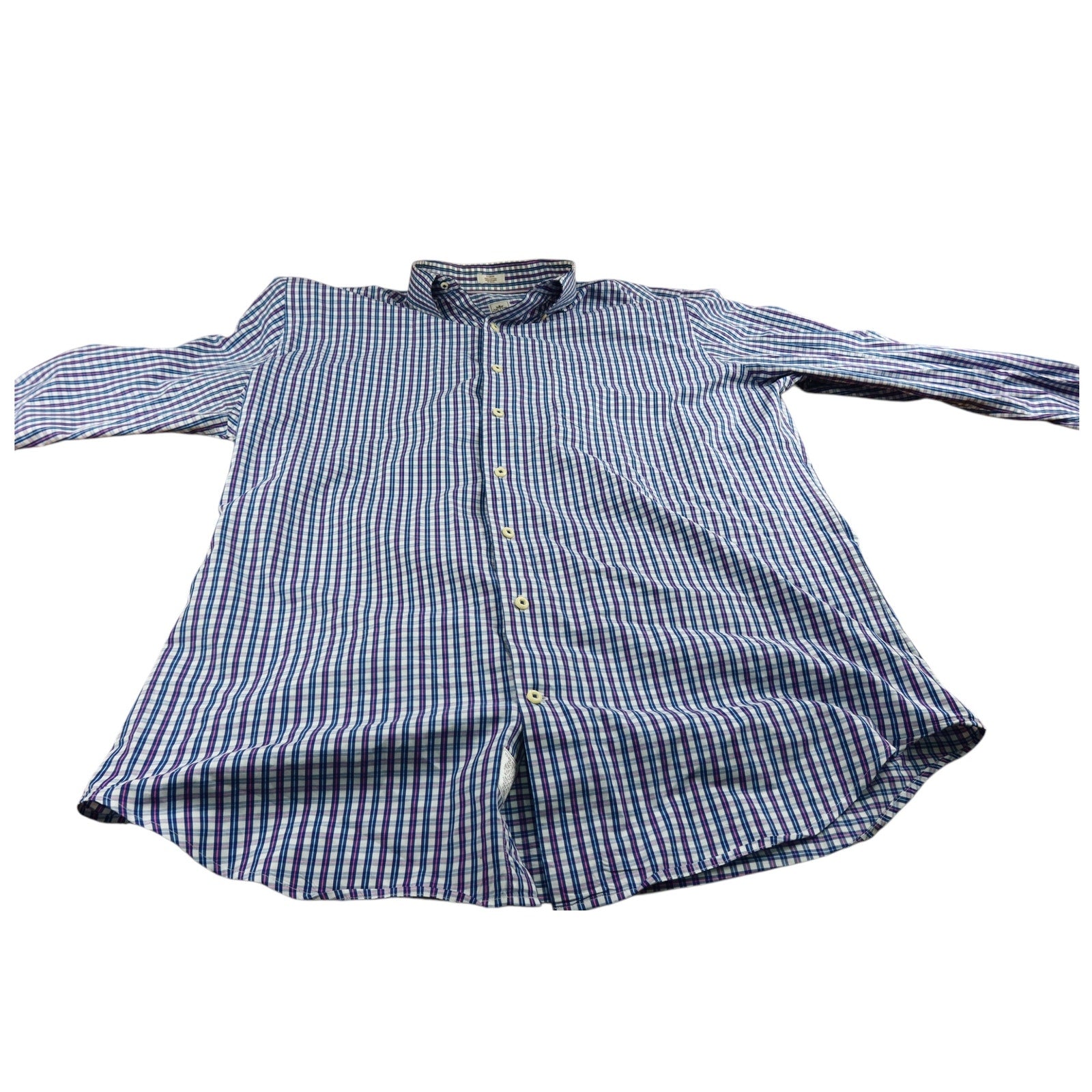 Peter Millar Seaside Finish Button Down Shirt Men's L