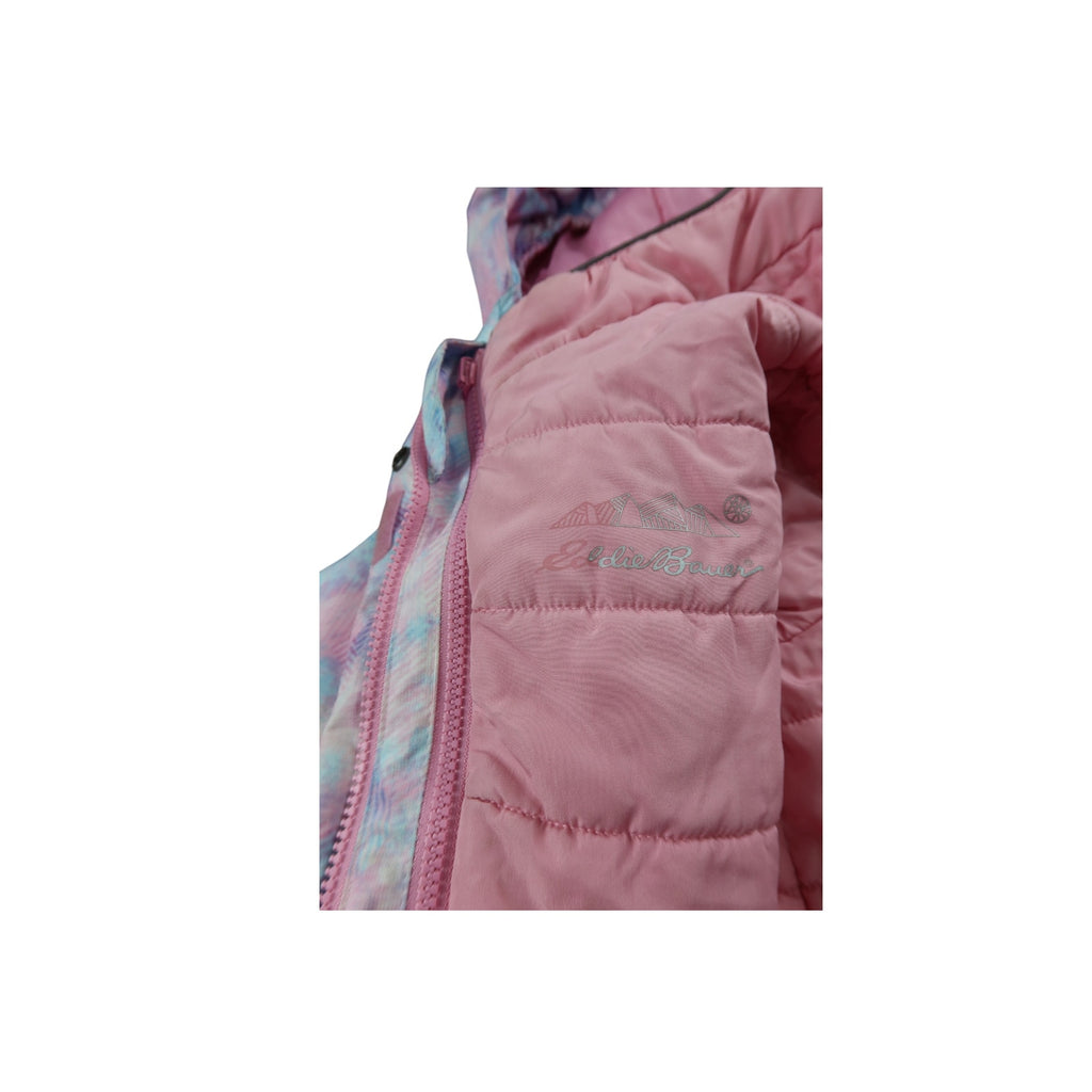 Eddie Bauer 3- 1 Girl's Winter Quilted Coat Small