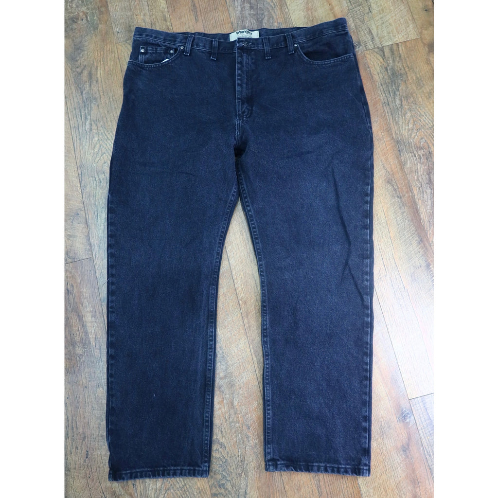 Wrangler Black Jeans Men's 46x30