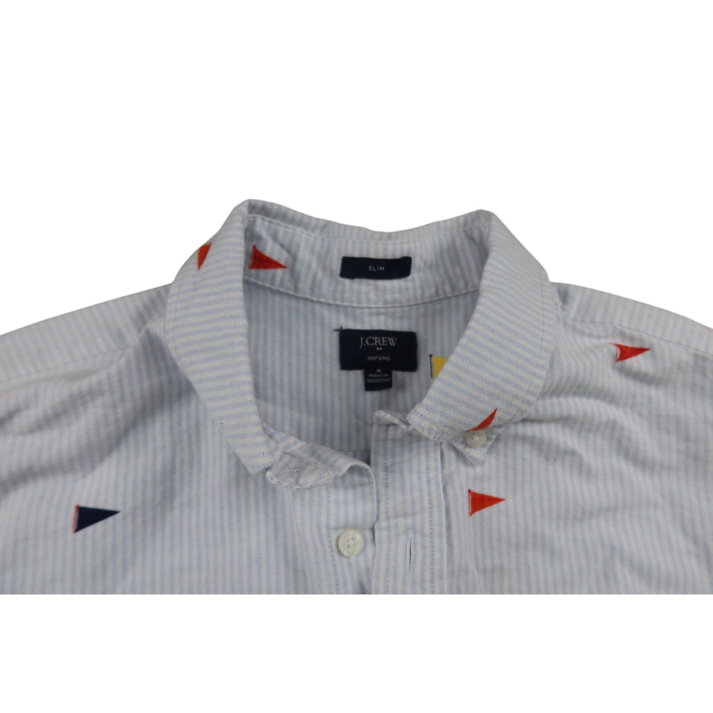 J. Crew Button Down Oxford Slim Shirt Men's M