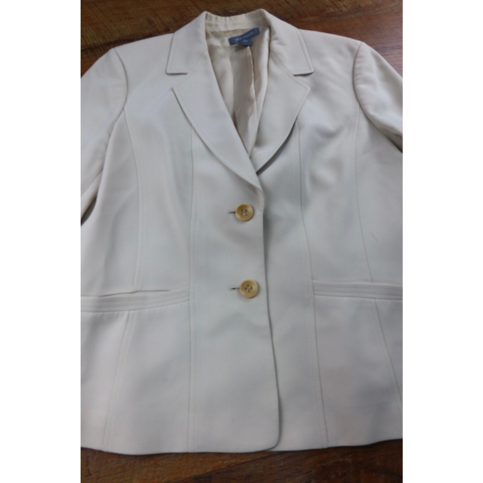 Ann Taylor Beige Blazer Women's 12
