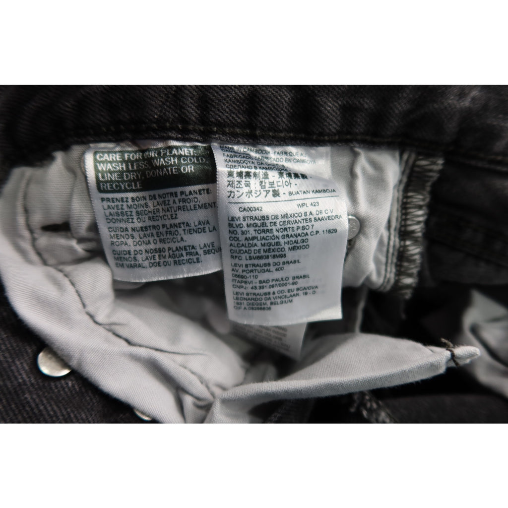 Levi's 501 Black Jeans Men's W25xL26