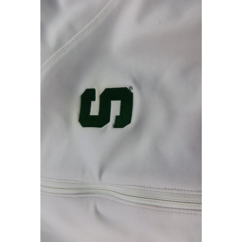 Spartan Michigan Under Armour White Fleece Jacket Women's M