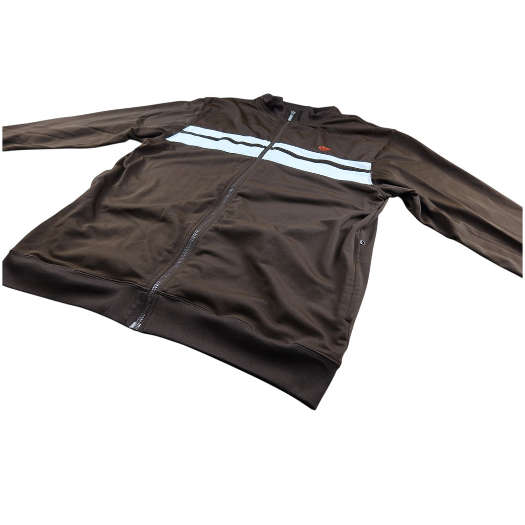 NIKE Brown Tech Track Jacket Men's XL