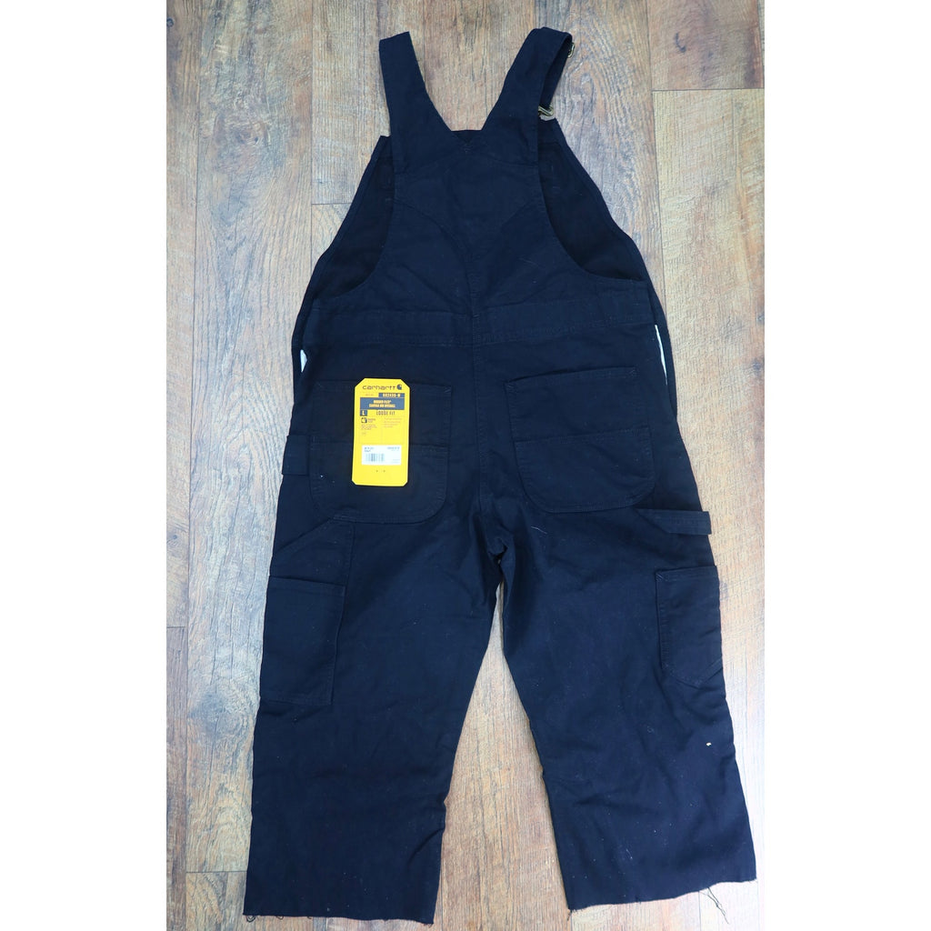 Carhartt Canvas Overalls Black Women's M 8-10