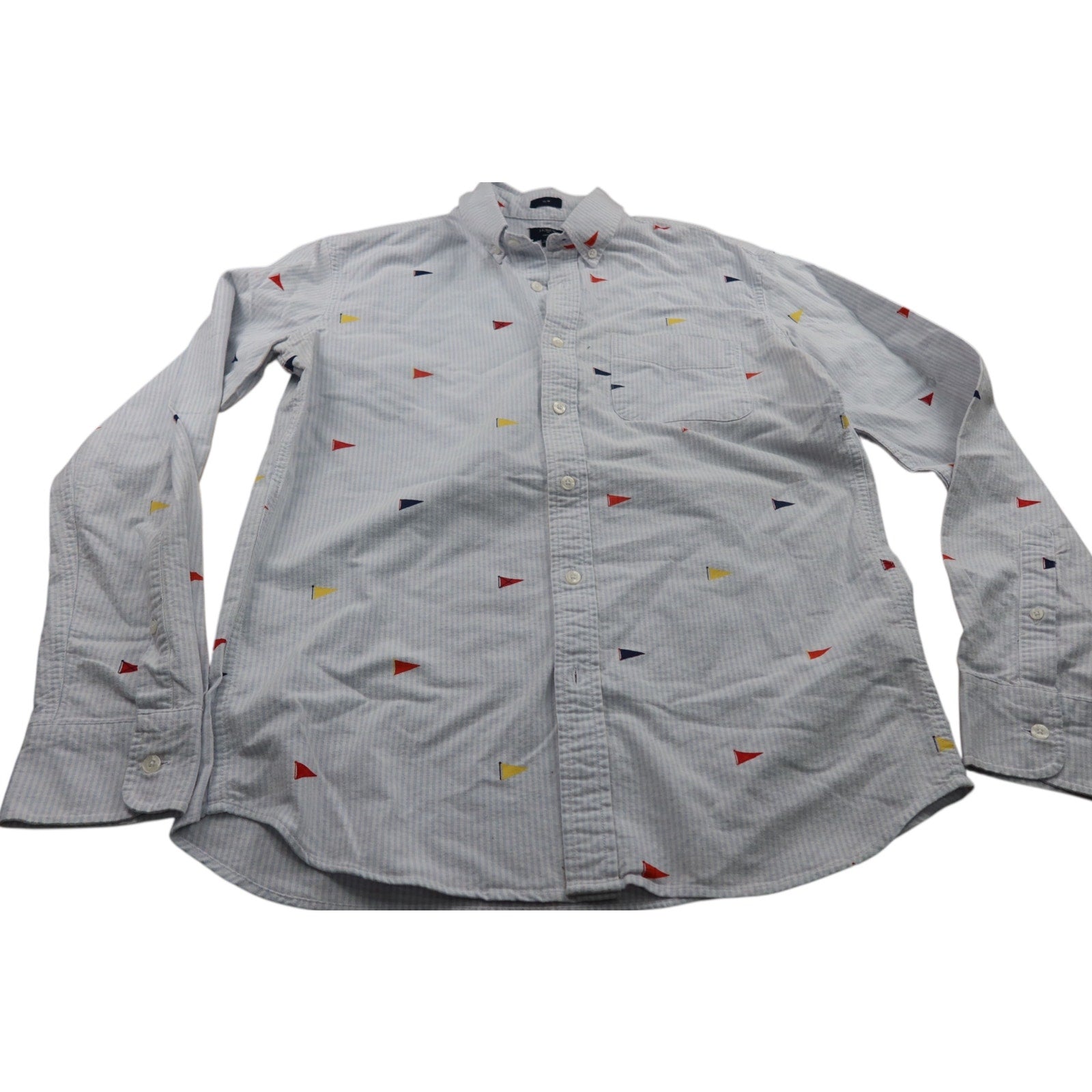 J. Crew Button Down Oxford Slim Shirt Men's M