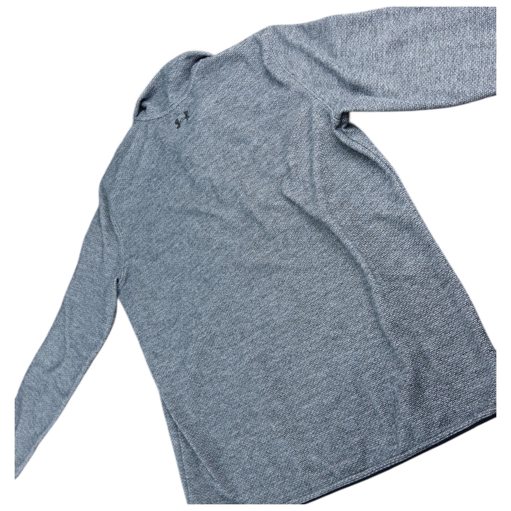 Under Armor Gray Fleece Pullover Sweater Jacket L