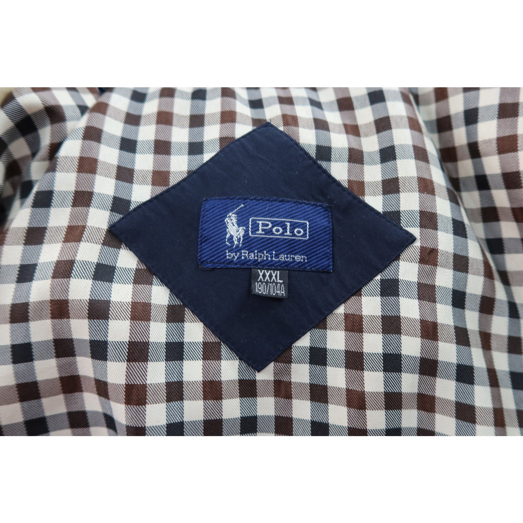 Polo By Ralph Lauren Navy Microfiber Windbreaker Jacket Men's 3XL