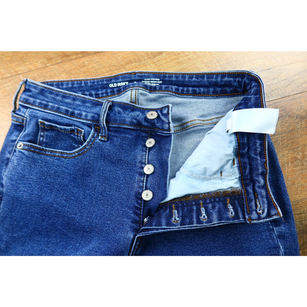 Old Navy Boot-Cut Jeans High Rise Women's 8