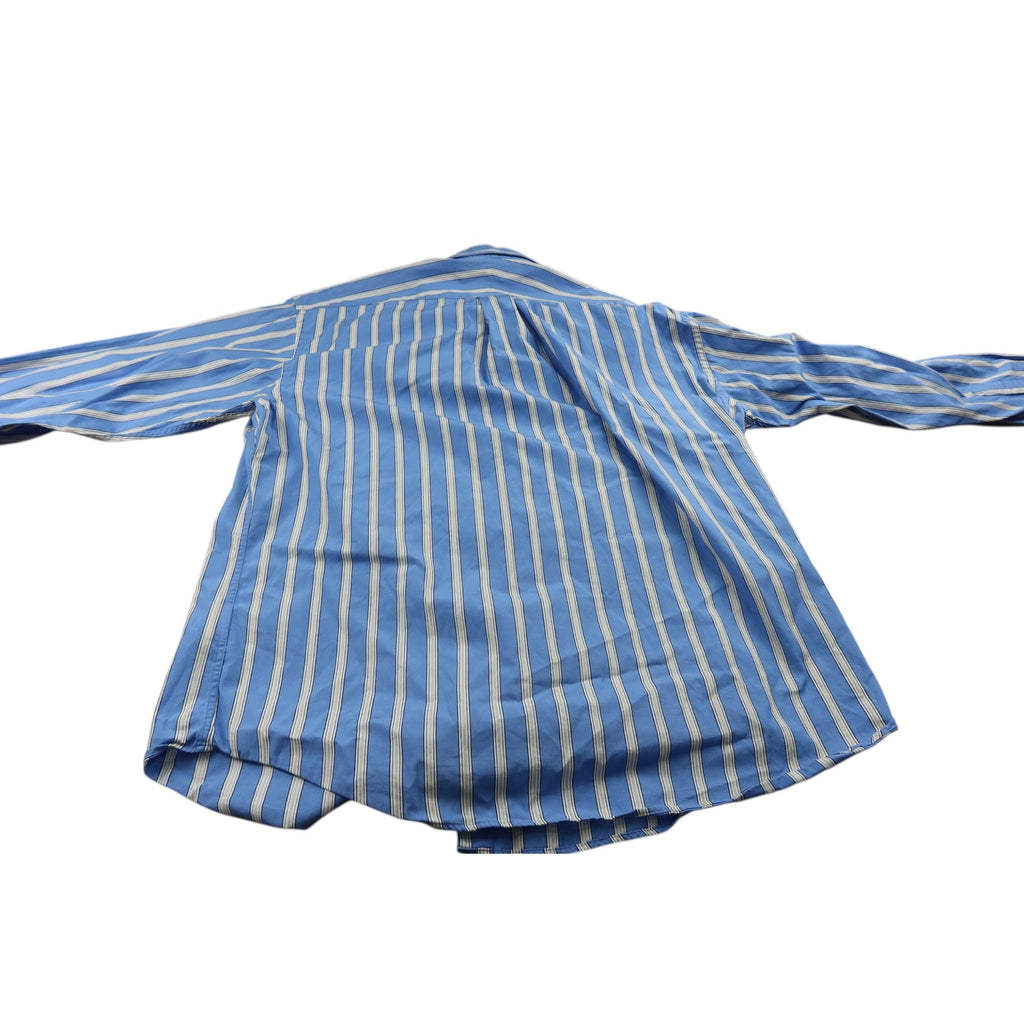 Tommy Hilfiger Blue Stripe Shirt Men's 15.5 34-35