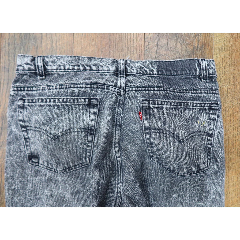 Levi's Vintage Jeans Black Acid Jeans Men's 35x29