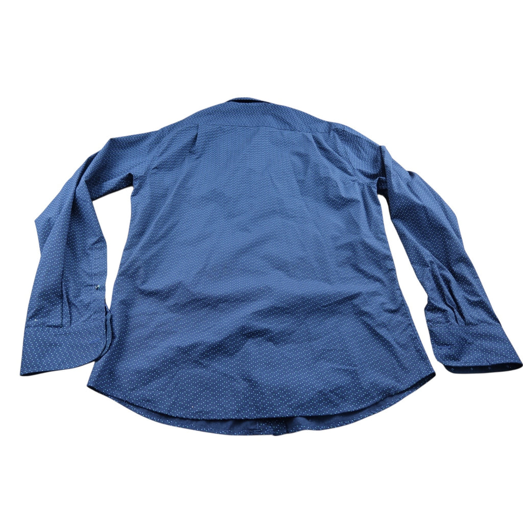 Beverly Hills Polo Club Blue Button Down Shirt Men's M