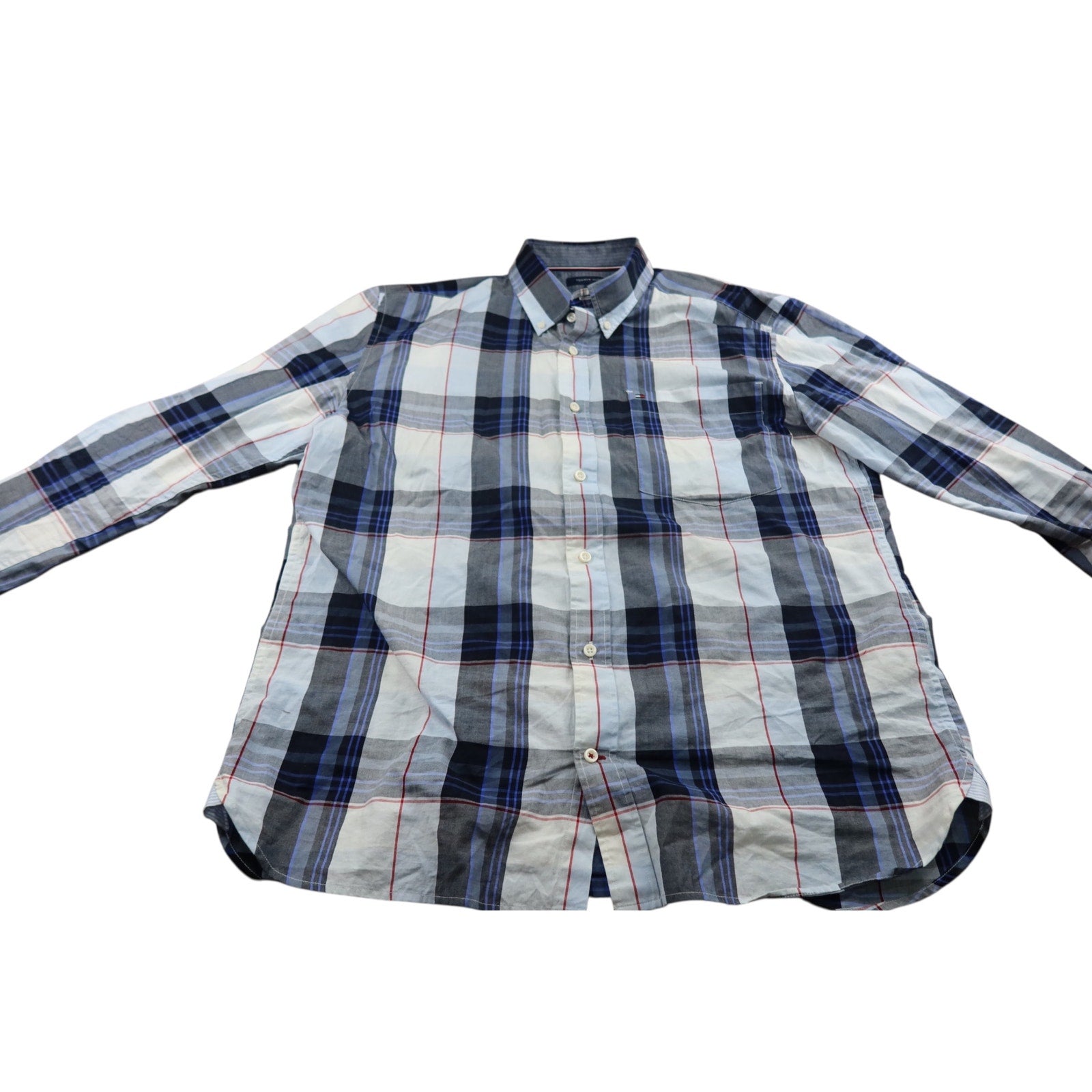 Tommy Hilfiger Men's Regular Fit Button Shirt XL