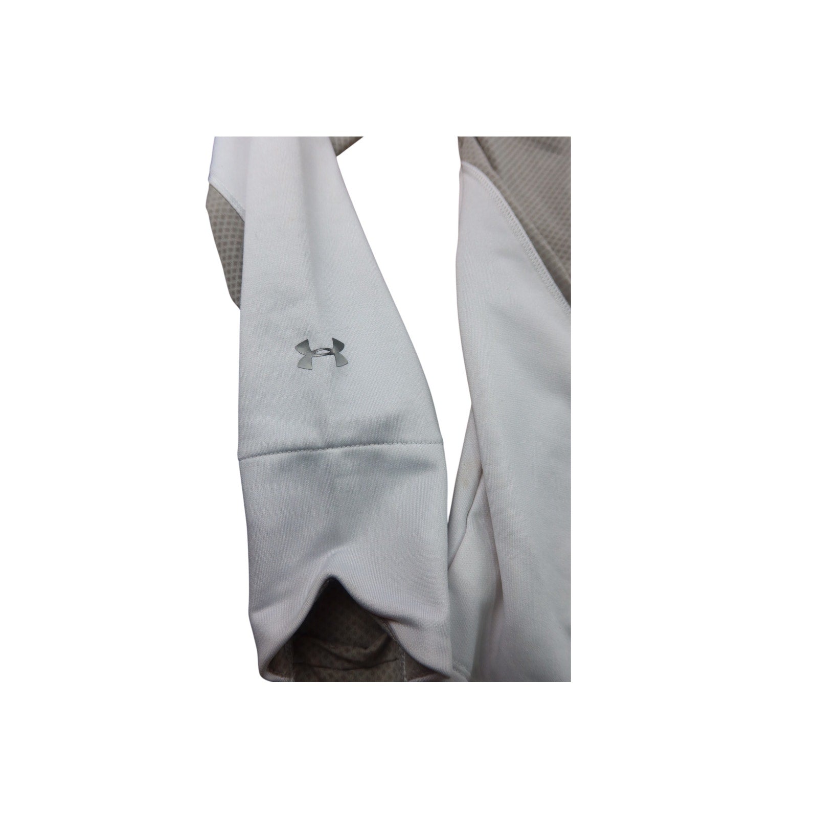 Spartan Michigan Under Armour White Fleece Jacket Women's M