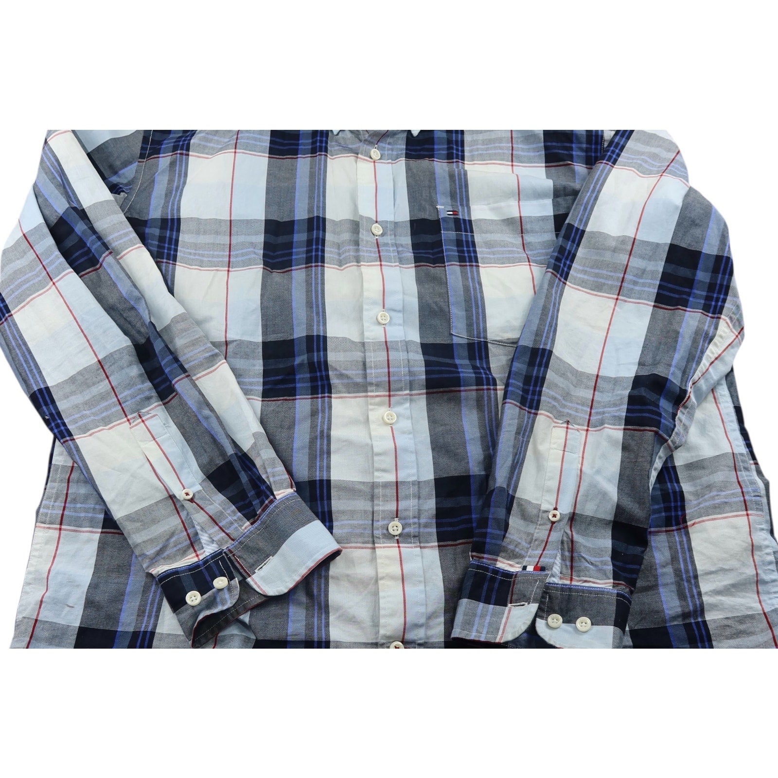 Tommy Hilfiger Men's Regular Fit Button Shirt XL