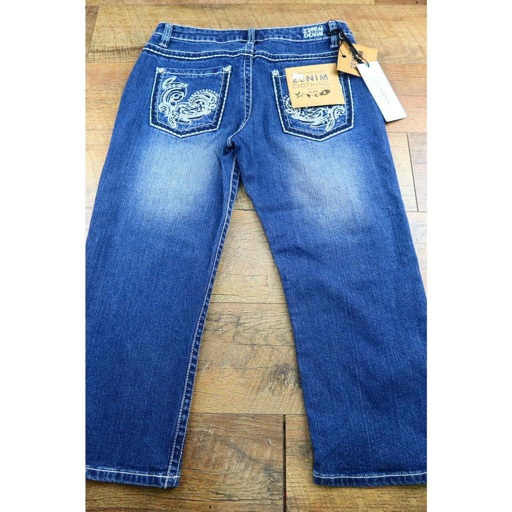 Zenim Denim Missy Women's Capri Jeans 8