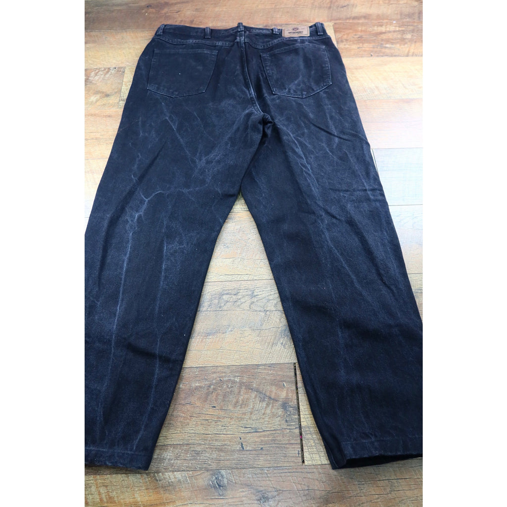Wrangler Black Jeans Men's 38x34