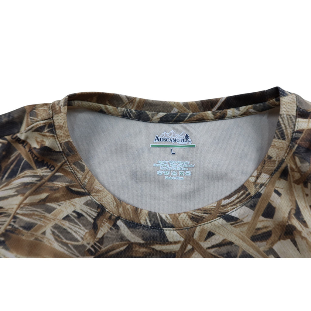 Natural Wetland Nature Camo Dri-Fit Shirt Men's L