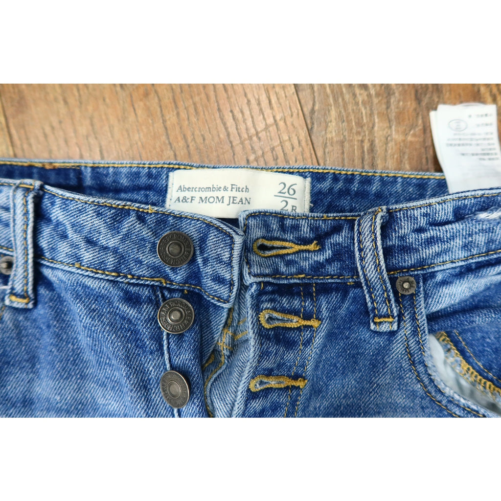 Abercrombie Mom Fitted Jeans 26/2R