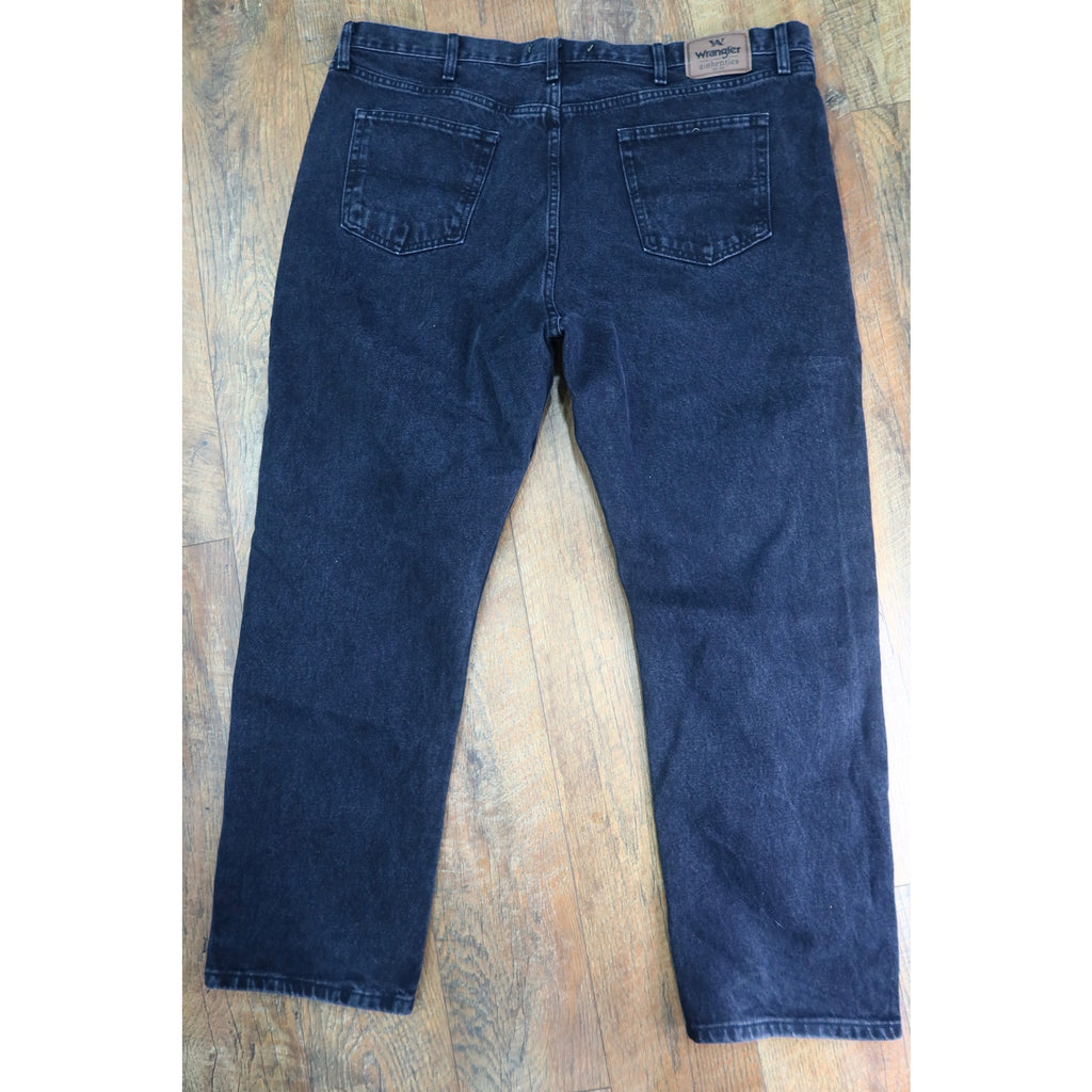 Wrangler Black Jeans Men's 46x30