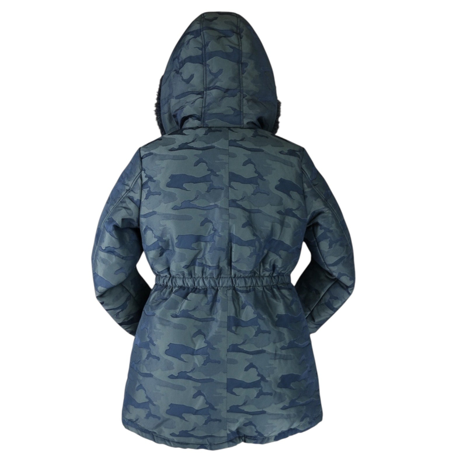 Guess Army Fatigue Vintage Green Coat Women's